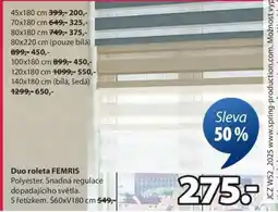 JYSK DUO ROLETA FEMRIS nabídka