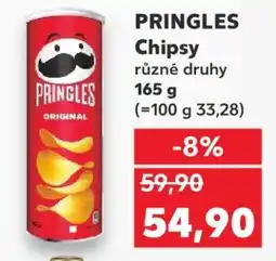 Kaufland PRINGLES Chipsy nabídka