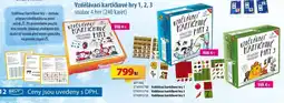 SEVT Vzdělávací kartičkové hry 1, 2, 3 nabídka