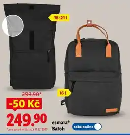 Lidl esmara Batoh nabídka
