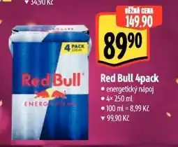 Albert Red Bull 4pack nabídka