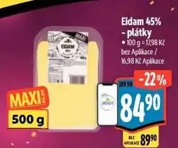 Albert Eidam 45% plátky nabídka