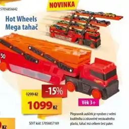 SEVT Hot Wheels Mega tahač nabídka