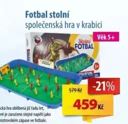 SEVT Fotbal stolní nabídka