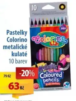 SEVT Pastelky Colorino metalické kulaté nabídka