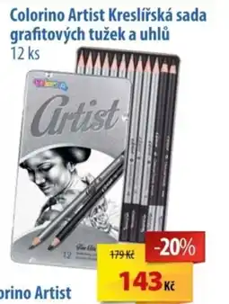 SEVT Colorino Artist Kreslířská sada grafitových tužek a uhlů nabídka