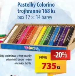 SEVT Pastelky Colorino trojhranné nabídka