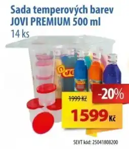 SEVT Sada temperových barev JOVI Premium nabídka