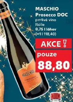 Kaufland MASCHIO Prosecco DOC nabídka