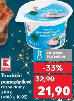 Kaufland Traničn pomazánkové nabídka