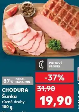 Kaufland CHODURA Šunka nabídka