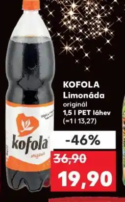 Kaufland KOFOLA Limonáda nabídka