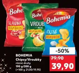 Kaufland BOHEMIA Chipsy/Vroubky nabídka