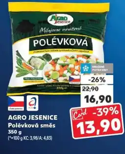 Kaufland AGRO JESENICE Polévková směs nabídka