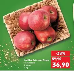 Kaufland Jablka Crimson Snow nabídka