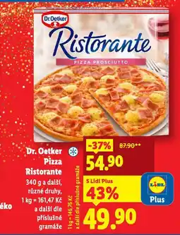 Lidl Dr. oetker pizza ristorante nabídka