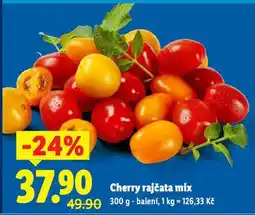 Lidl Cherry rajčata mix nabídka