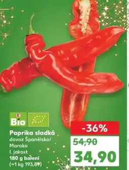 Kaufland Paprika sladká nabídka