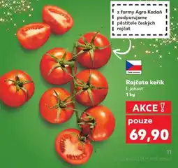 Kaufland Rajčata keřík nabídka