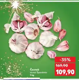 Kaufland Česnek nabídka