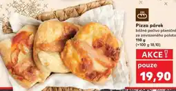Kaufland Pizza párek nabídka