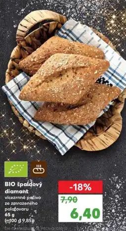 Kaufland BIO špaldový diamant nabídka