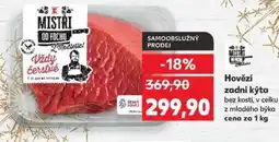 Kaufland Hovězí zadní kýta nabídka