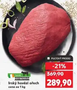 Kaufland Irský hovězí ořech nabídka