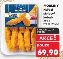 Kaufland MORLINY Kuřecí stripsy/ kebab nabídka