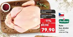 Kaufland Kuře bez drobů nabídka