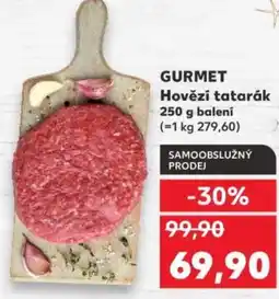 Kaufland GURMET Hovězí tatarák nabídka