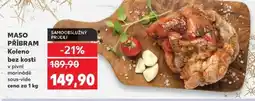 Kaufland MASO PŘÍBRAM Koleno bez kosti nabídka