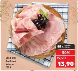 Kaufland LE & CO Šunkové koleno nabídka