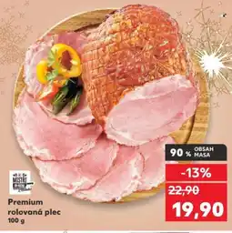 Kaufland Premium rolovaná plec nabídka