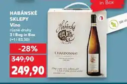 Kaufland HABÁNSKÉ SKLEPY Víno nabídka