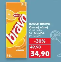 Kaufland RAUCH BRAVO Ovocný nápoj nabídka