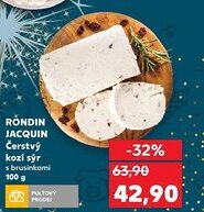 Kaufland RONDIN JACQUIN Čerstvý kozí sýr nabídka