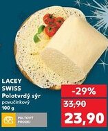 Kaufland LACEY SWISS Polotvrdý sýr nabídka