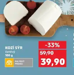 Kaufland Kozí sýr čerstvý nabídka