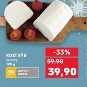 Kaufland Kozí sýr čerstvý nabídka