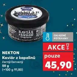 Kaufland NEKTON Kaviár z kapelínů nabídka
