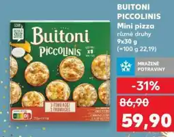 Kaufland BUITONI PICCOLINIS Mini pizza nabídka