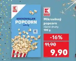Kaufland Mikrovlnný popcorn nabídka