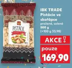 Kaufland IBK TRADE Pistácie ve skořápce nabídka