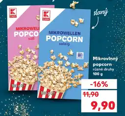 Kaufland Mikrovlnný popcorn nabídka