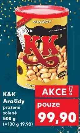 Kaufland K&K Arašídy nabídka