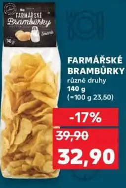 Kaufland Farmářské Brambůrky nabídka