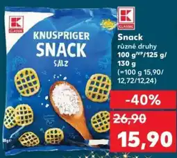 Kaufland Snack nabídka