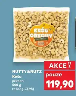 Kaufland NUTTY&NUTZ Kešu nabídka
