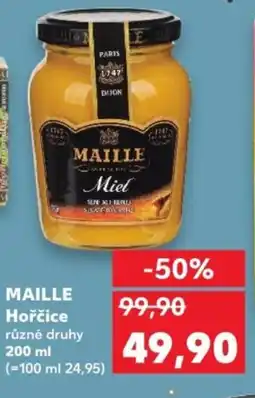 Kaufland MAILLE Hořčice nabídka